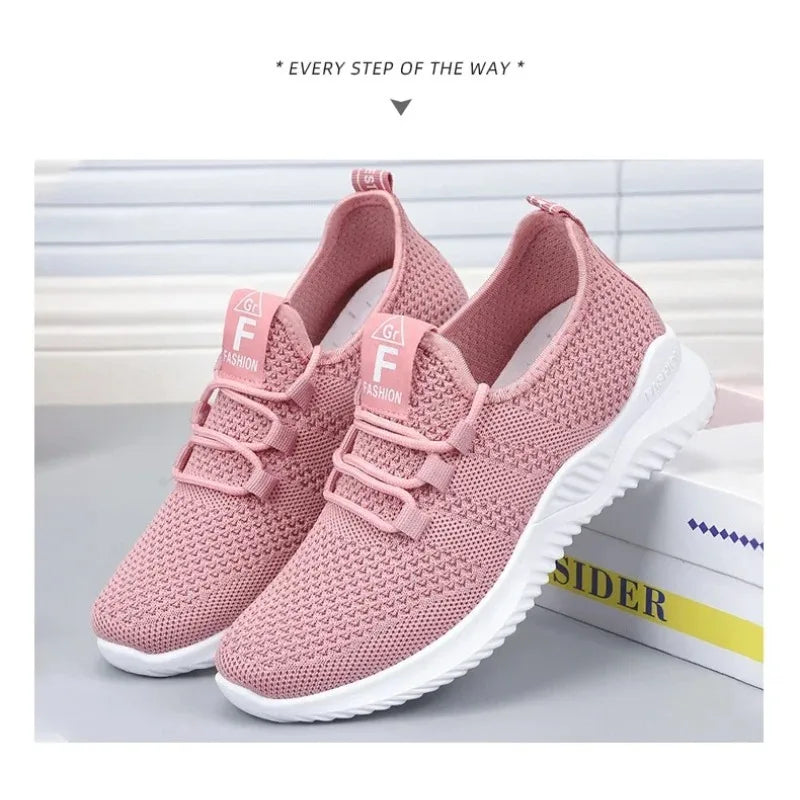Choice Summer Atmungsaktiv - Plateau 4cm Mesh Gr 36-41