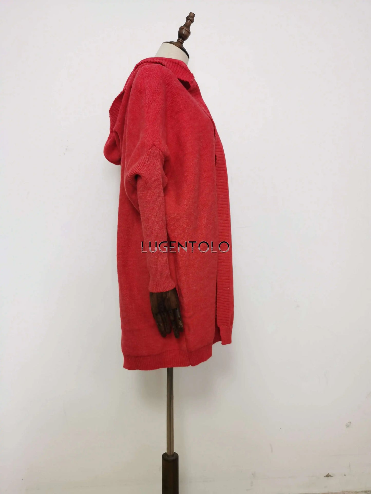 KapuzenPullover Fledermaus-Form - OneSize, 3/4-Ärmel, Stretch