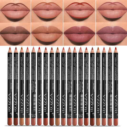 Choice Nude Lipliner Bleistift - 14 Farben Matt Wasserdicht
