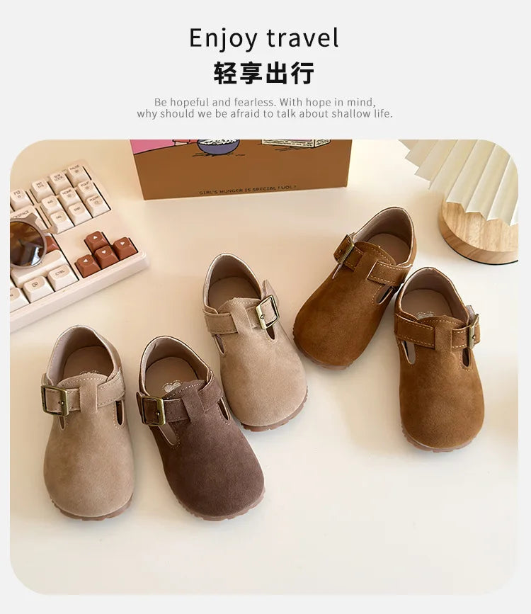 Kinder-Schuhe 2025: Birkenstock-Style Leather-Loafers - Baby Moccasins Collection