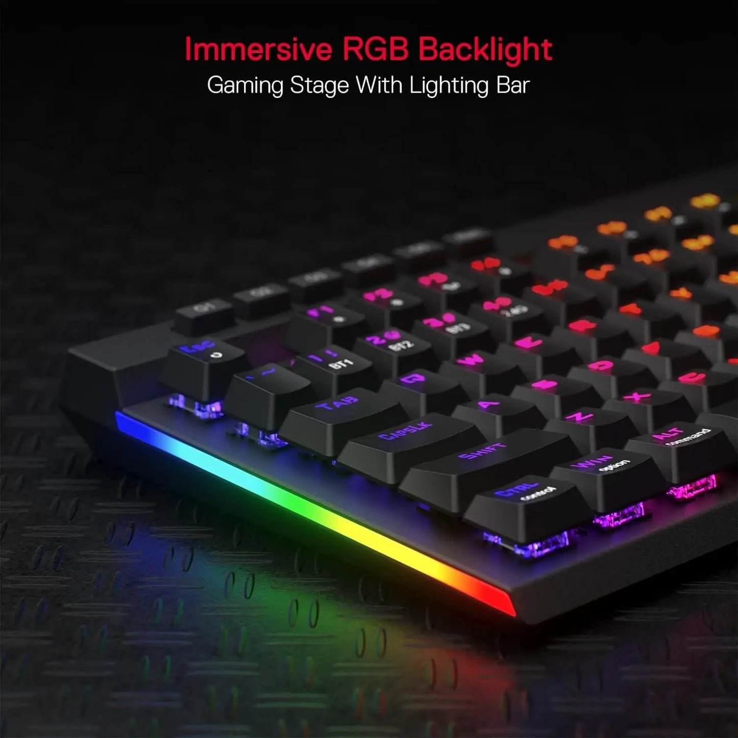 Gaming-Tastatur 2025: Redragon K580 PRO Wireless RGB - 3-Modi 104 Tasten Mechanisch Hot-Swap Collection