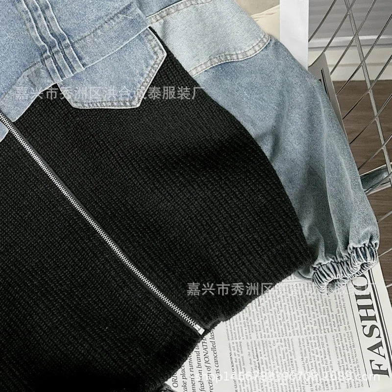 Cardigan tricotat Kalenmos - Mărime normală, Greutate 320g