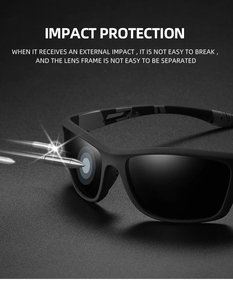 Polarized Fishing Sunglasses Men's Driving Shades Outdoor Eyeglasses Male Sport Sun Glasses Hiking UV400 Eyewear