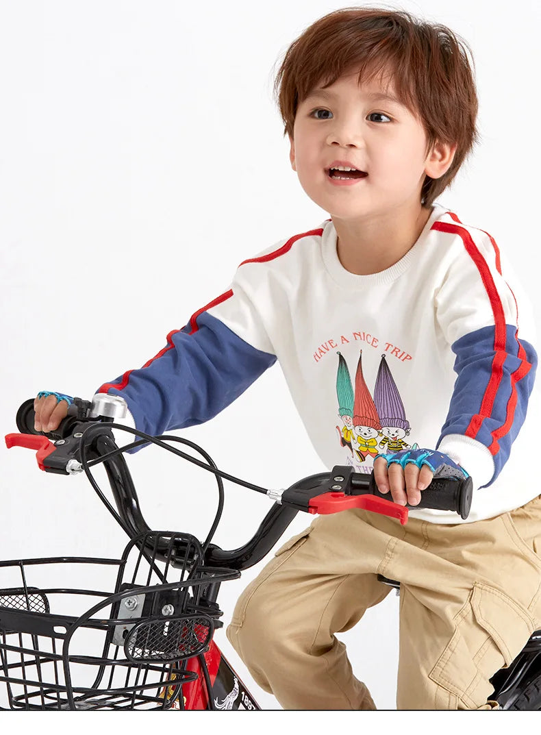 Kids Cycling Gloves Half Finger Skate Child Mountain Bike Bicycle Gloves Sports Gloves for Boys and Girls Children