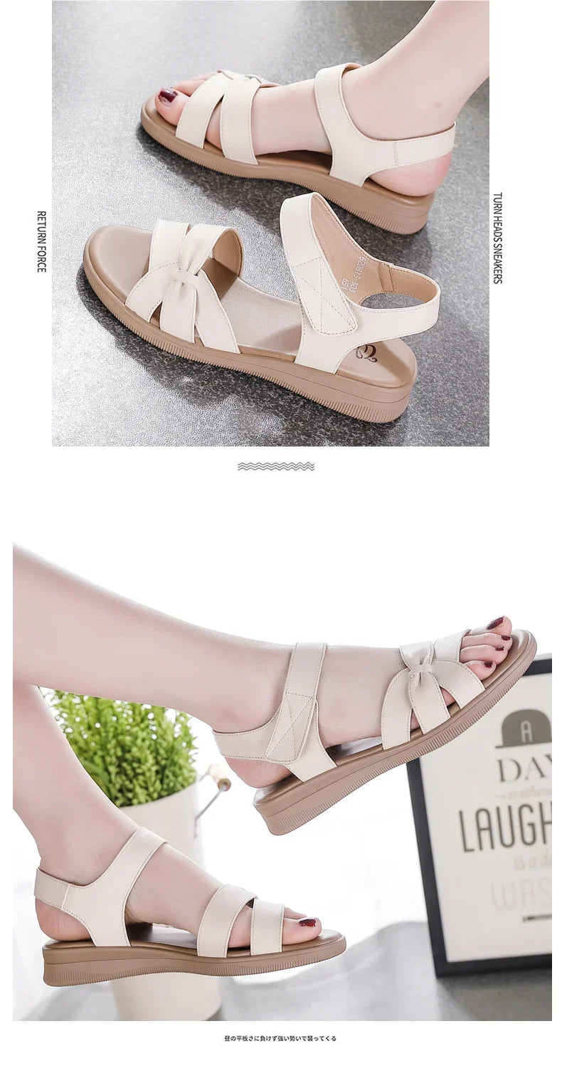 Summer Women Shoes Sandals Open Toe Walking Shoes Soft Ladies Shoes Wedge Women Shoe Party Sandal Women Female Footwear