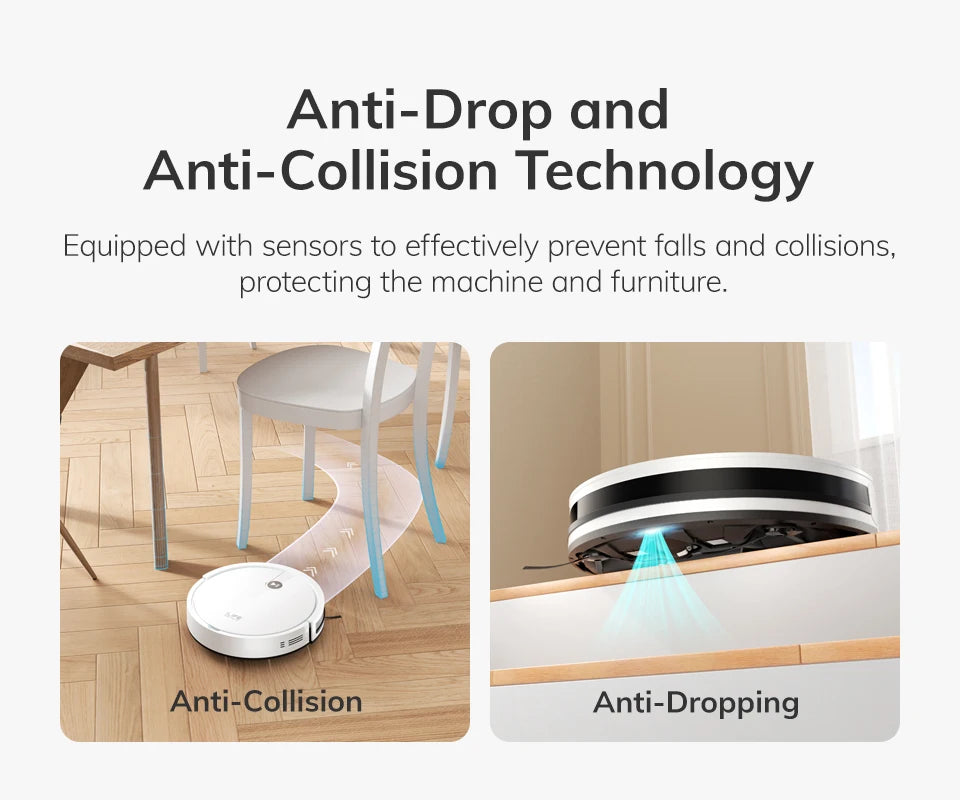 Aspirator robot ILIFE V2, autonomie de 120 de minute, aspirator robot cu autoîncărcare, subțire, silențios, ideal pentru păr de animale și podele dure