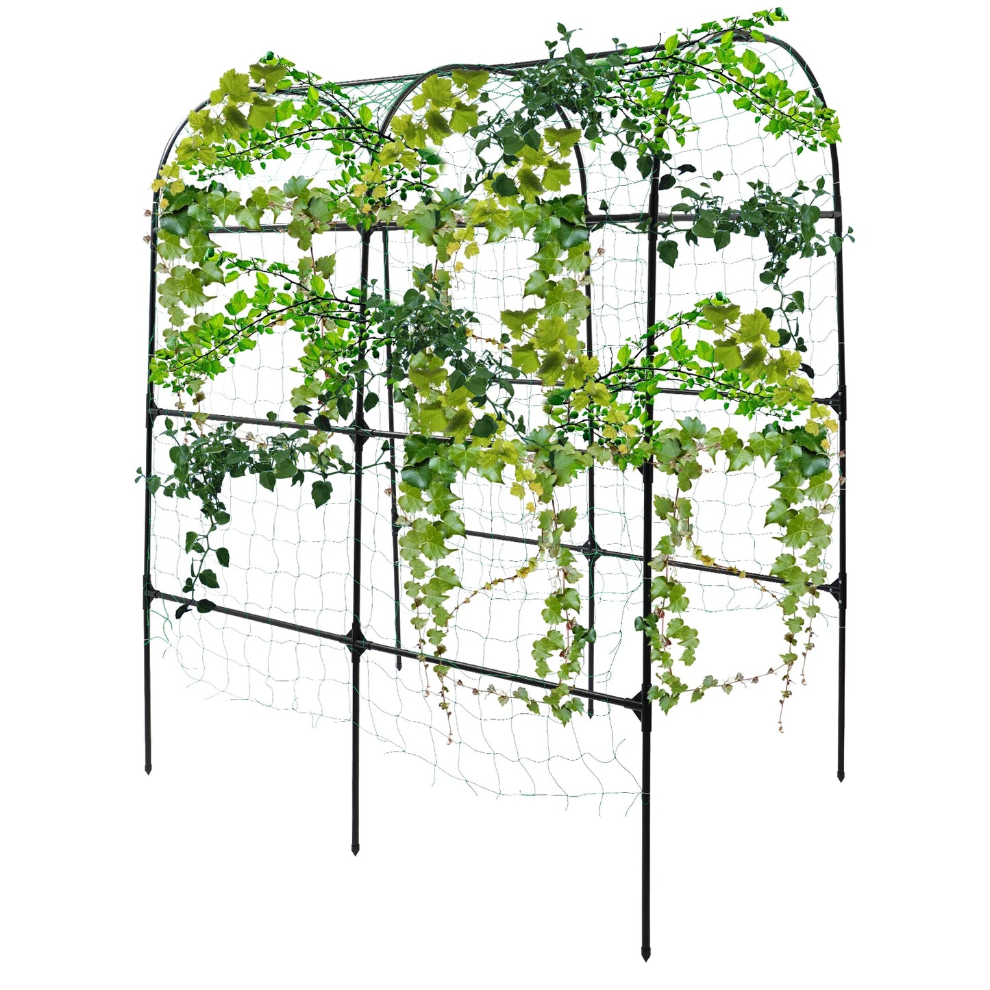 GartenMeister Gartenbogen 230 cm Höhe, 20 mm Rohrdurchmesser, Stahl/PE