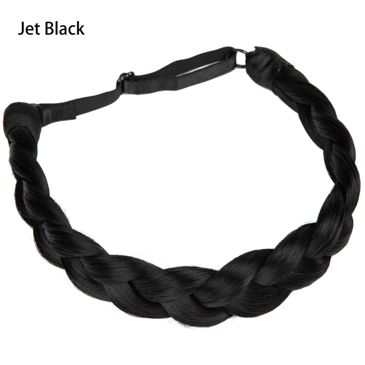 Synthetic Premium Adjustable Handmade Braided Elastic Band Hair Fashion Braiding Hair Headband Headwear For Women