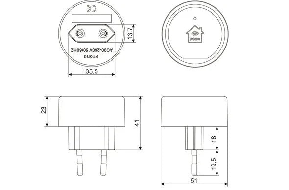 Smart-Thermostat 2025: POER Wireless WiFi Heizung - Digital Temperaturregler Gaskessel Alexa Collection
