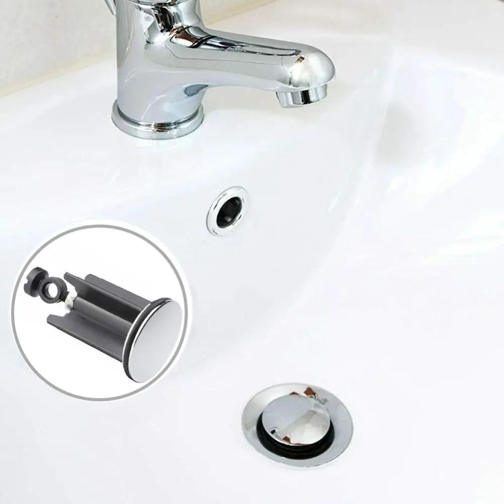 Messing Pop-Up Stecker 40mm Abdeckung - Ø40mm, Gummi