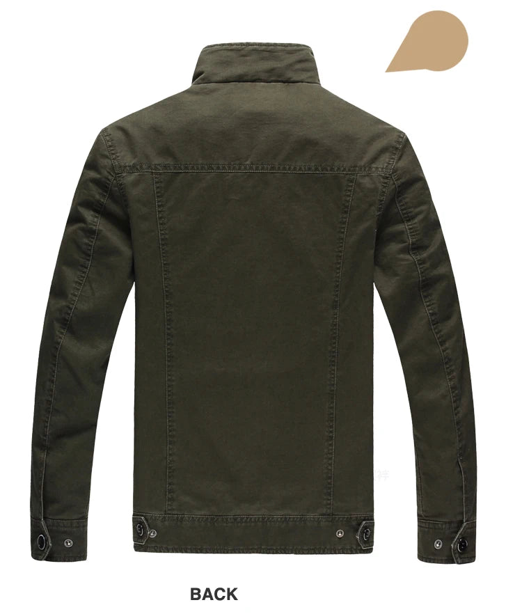 Alpha Military Jacke Casual - Baumwolle M-6XL Taschen