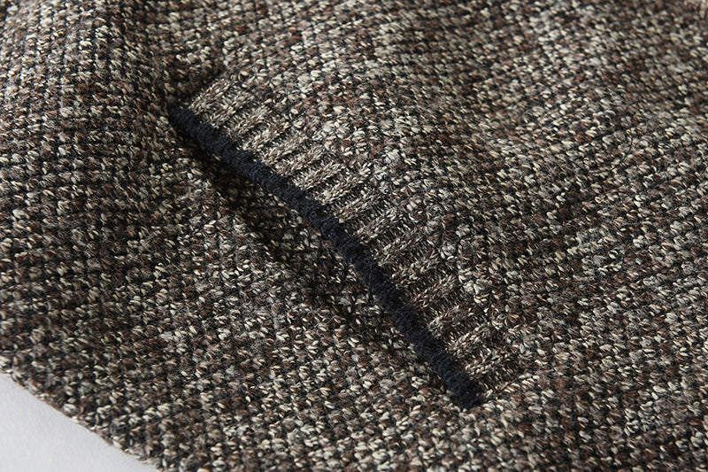 King Billion KB Warme Ärmellose Strickweste Rollkragen - Reißverschluss, Größe XL, Material Strick