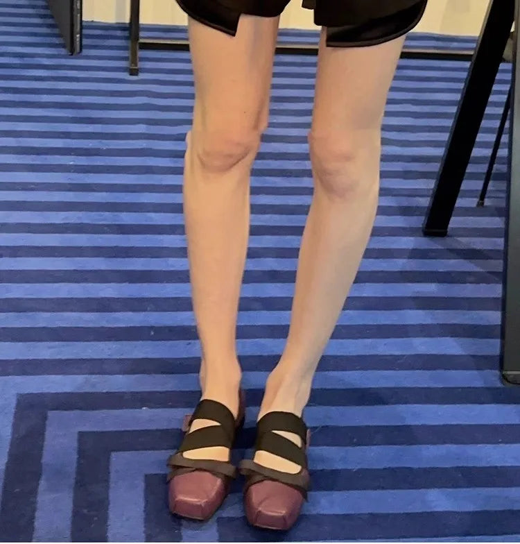 Women's Ballet Flats Shoes Woman Spring Summer 2024 Casual Sneakers Sandals Fashion Sabot Barefoot Ballerina Comfortable Elegant