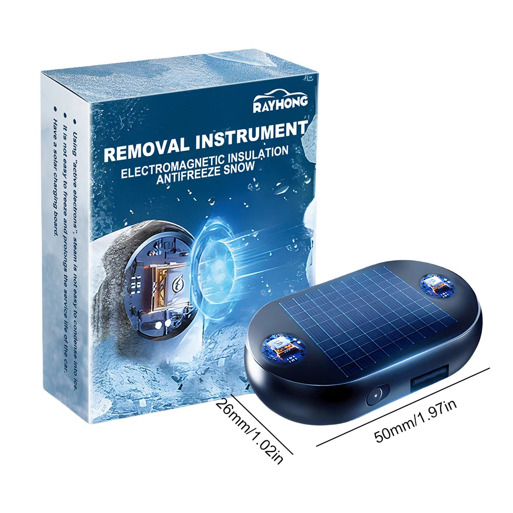 Auto-Enteiser 2025: Solar Elektromagnetisch Windschutzscheibe - Winter Car Collection