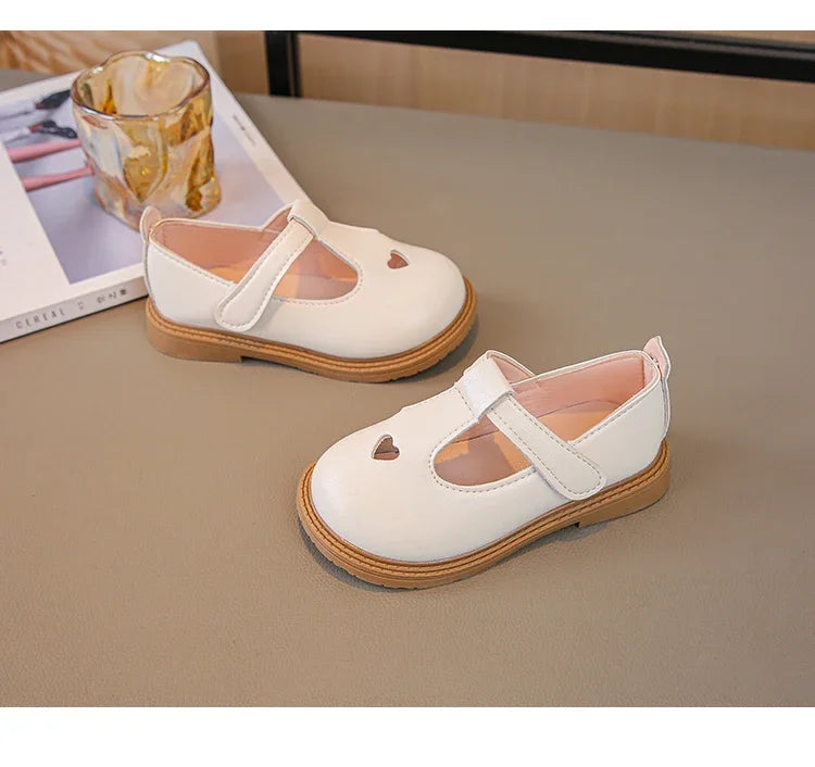 Lina Prinzessin Lederschuhe T-Riemen - Größe 20-27 Weich