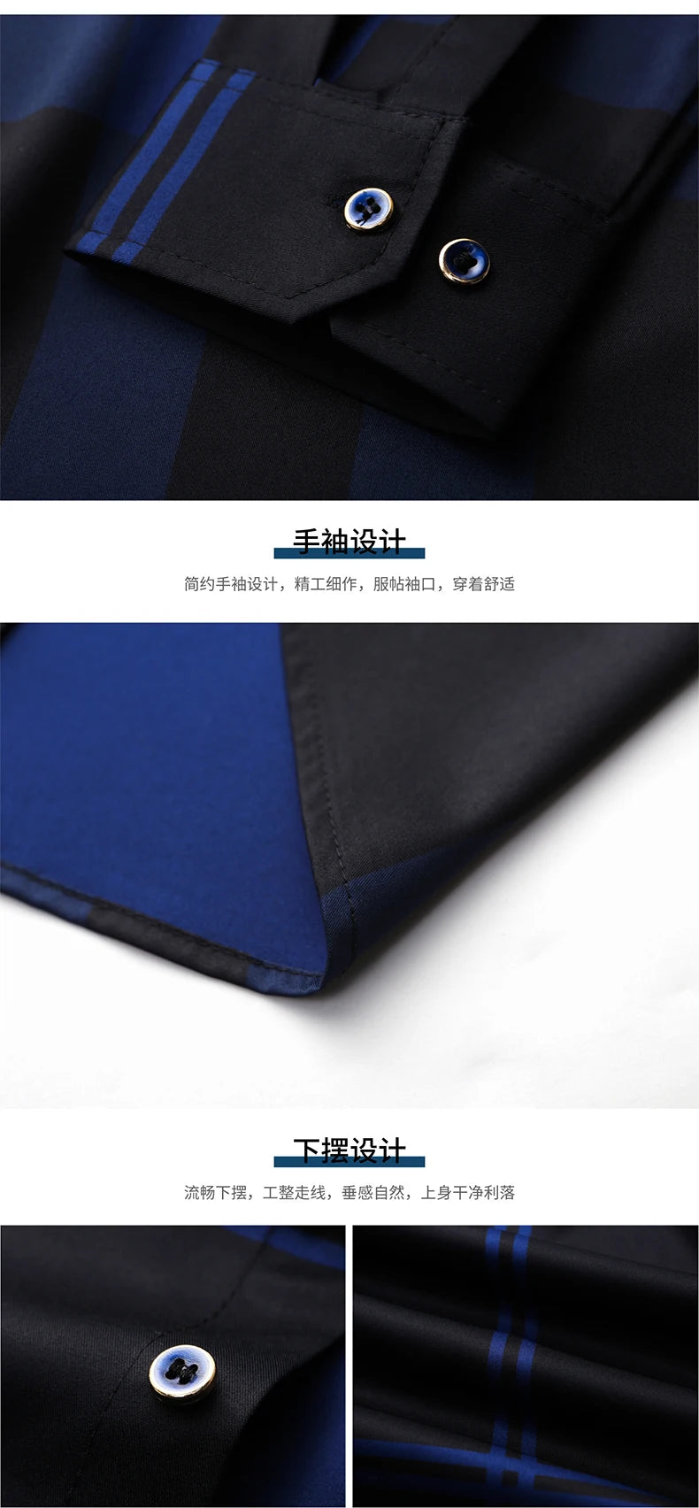 Cămașă de toamnă cu mânecă lungă, casual, business - Mărimea L, material din lână