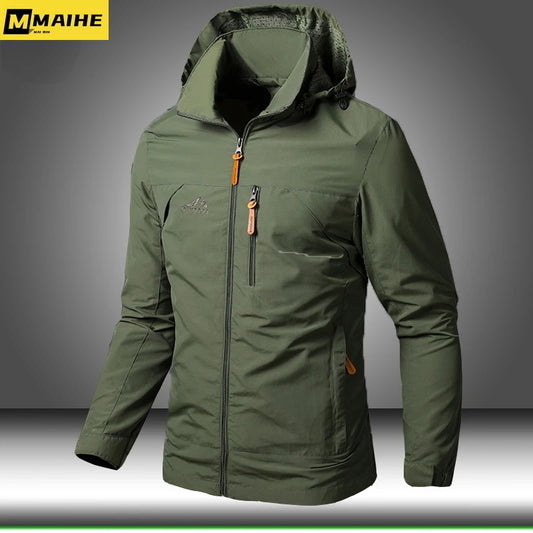 Fujian Kampfjacke Wasserdicht - Kapuze, Polyester L-XL