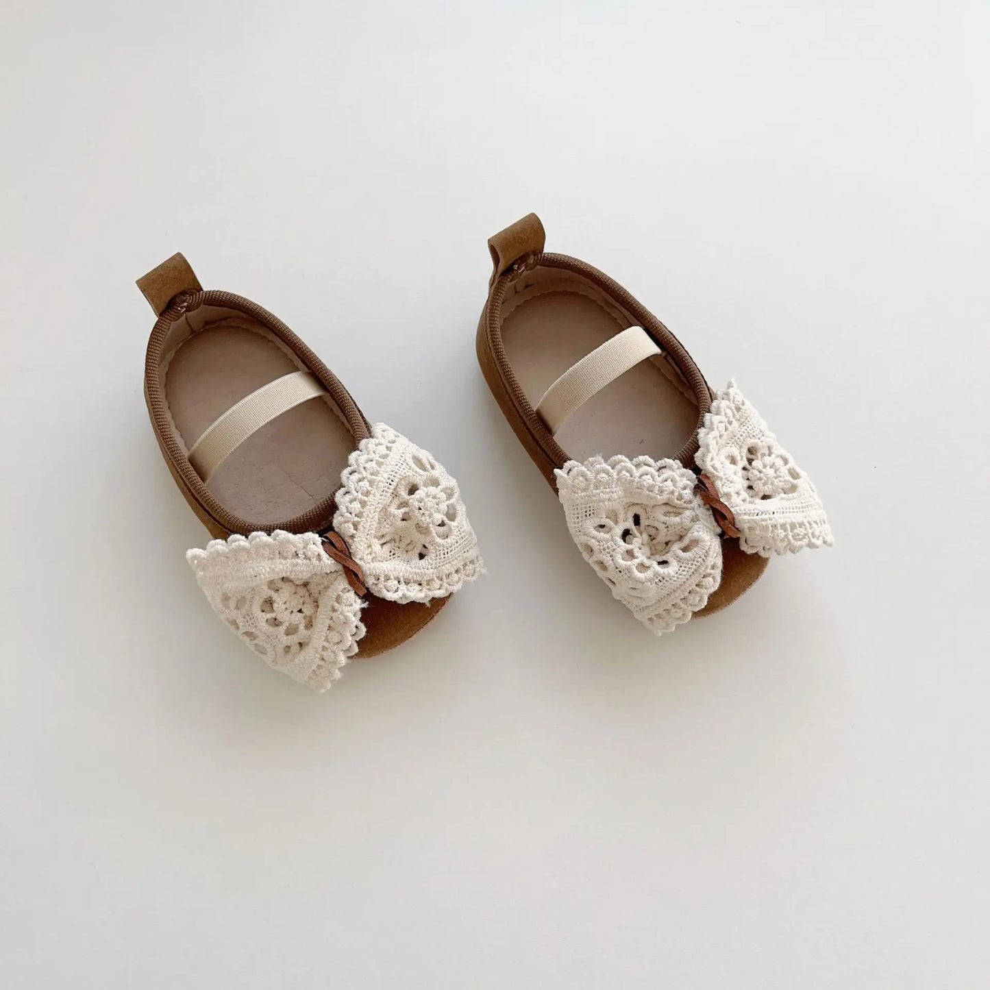 Mädchen Schuhe 2025 - Frühling Western Schleife Baby Schuhe - Vielseitige Sneaker Outdoor Rutschfest Weiche Sohle