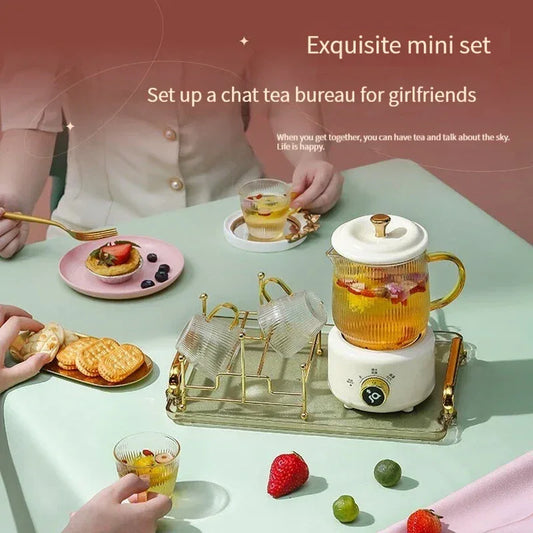 Gesundheitserhaltung Topf, Multi-funktional Haushalt Büro Konstante Temperatur Topf, Klein Glas Vollautomatisch Medizin Topf - Golden Bridge Store