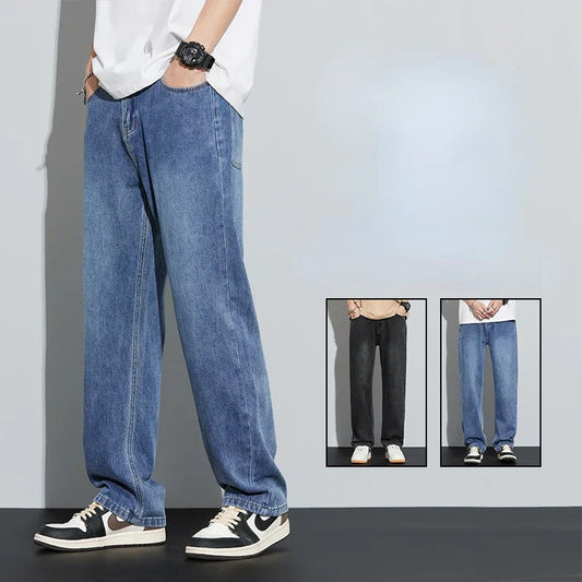 Guangdong Jeans Lockere Passform - 100% Baumwolle Weit