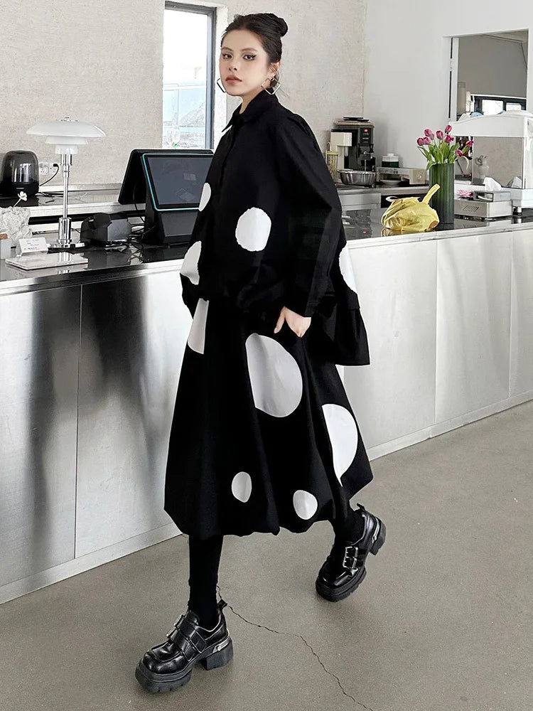 EAM 1DH9366 Unregelmäßiges Hemd-Rock Set - Größe XL