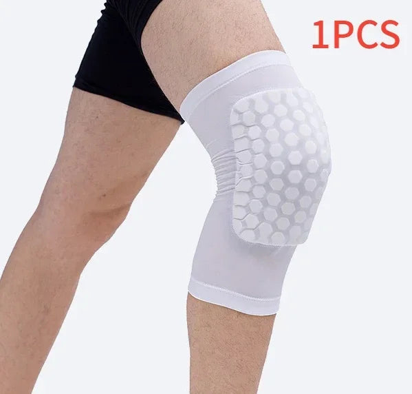 Knieschützer 2025: 1PC Honeycomb Knee Pads Basketball Sport Kneepad - Volleyball Knee Protector Brace Support Football Compression Leg Sleeves Collection
