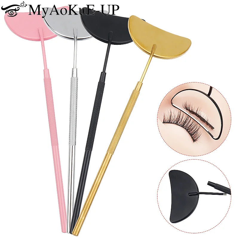 LashPro Mondspiegel Abnehmbar - Edelstahl 10cm Wimpern