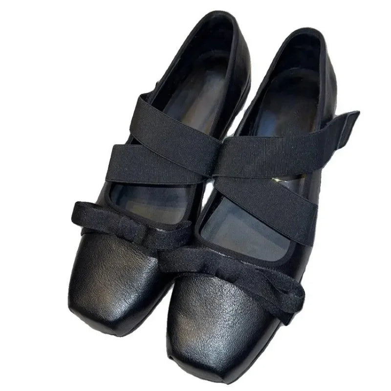 Women's Ballet Flats Shoes Woman Spring Summer 2024 Casual Sneakers Sandals Fashion Sabot Barefoot Ballerina Comfortable Elegant