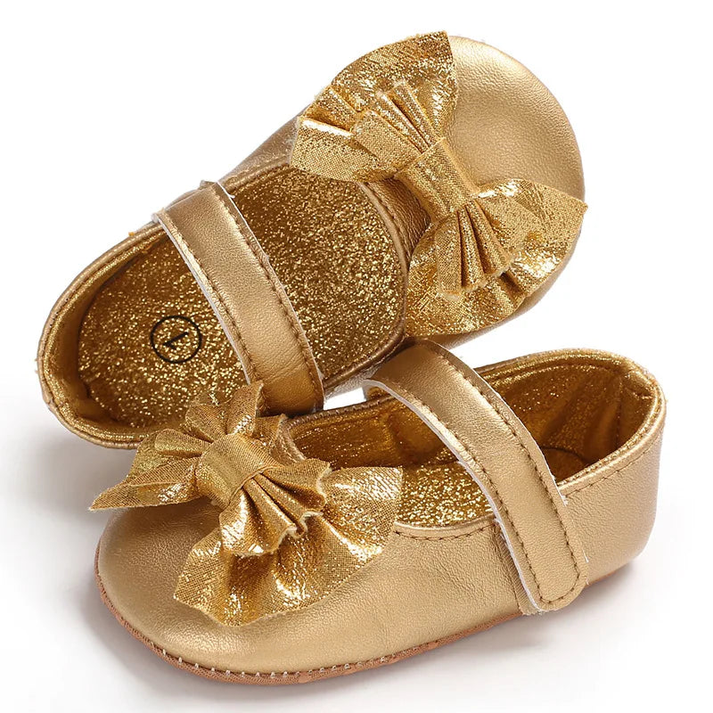 BabyStep Lauflernschuh Schleife - Weiche Sohle 10 Cm