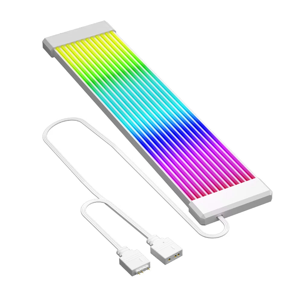 RGB LED Strip Bar 2025 - WYMECT ARGB Sync Board - ATX 24PIN GPU 8Pin 6PIN Computer Power Supply Case