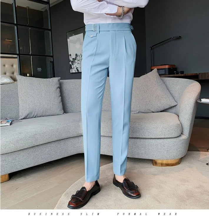 HUBEI B365 Slim Fit - Herren Polyester Hose Gr.29-36