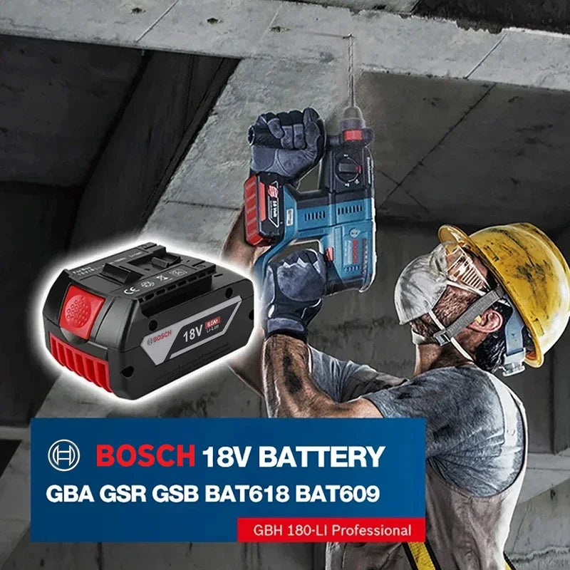 Werkzeug-Akku 2025: BOSCH18V 6.0AH battery existing lithium battery - BOSCH battery pack 6.0AH existing tool rechargeable battery BAT411 BAT412 Collection