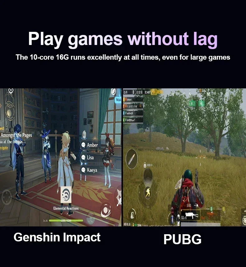 Neues Pad 8 Pro 5G Tablet - 10,1 Zoll 16GB/1TB 10000mAh