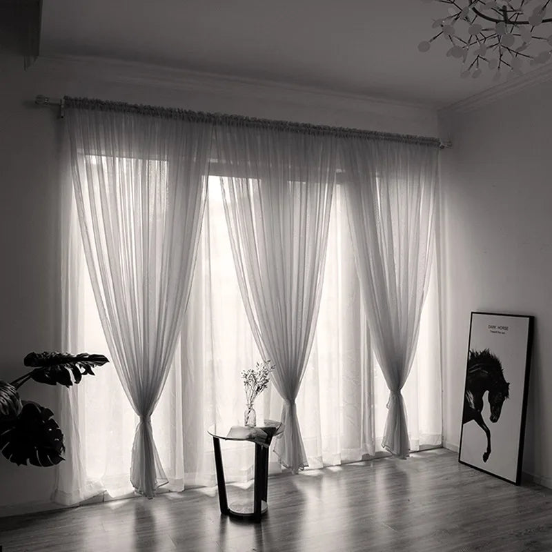 Zhejiang Vorhang Transparent - 100x200cm Polyester 1Stk