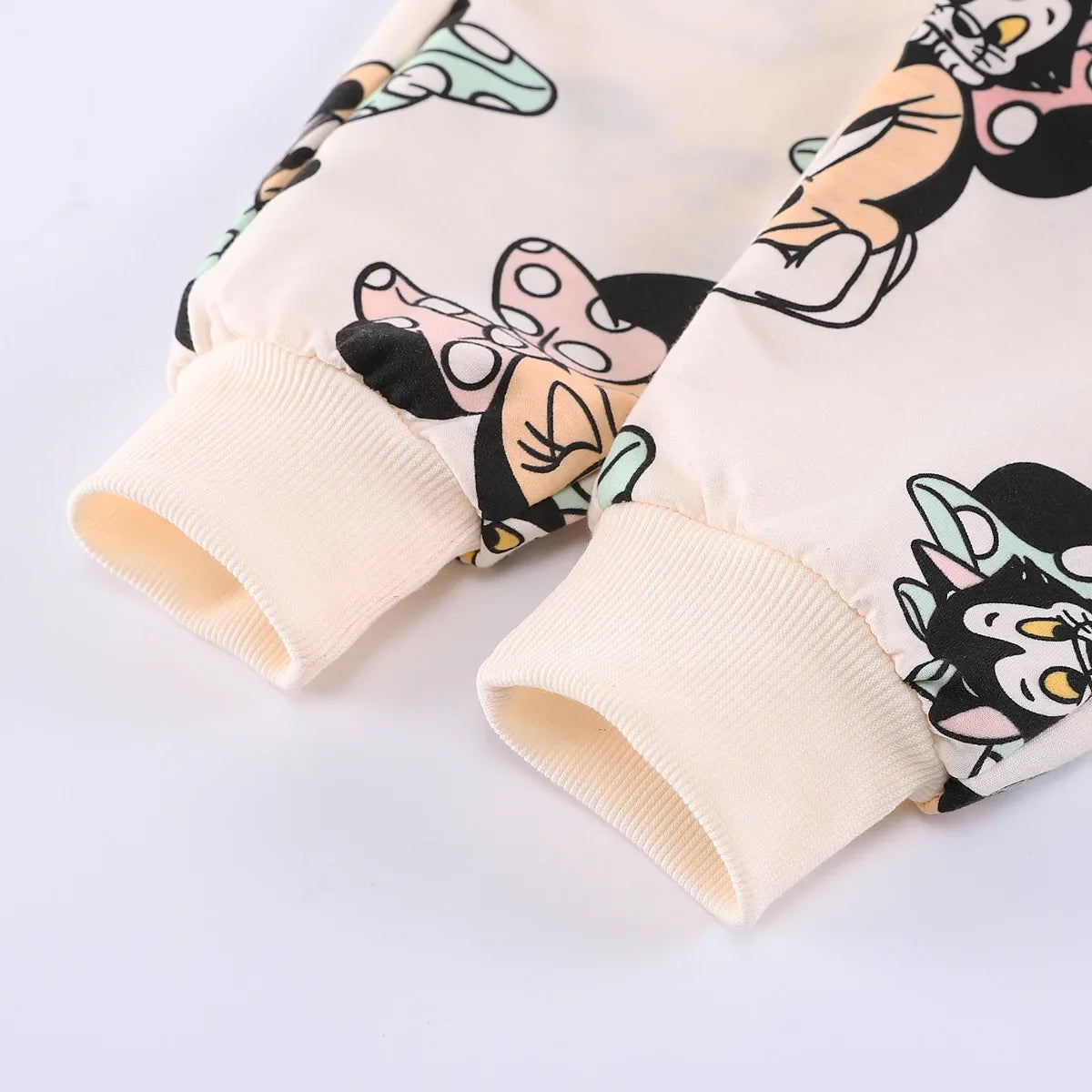 Infant Girls Spring Autumn Clothes Sets Kids Minnie Mouse Long Sleeve T-shirt And Pants 2pcs Suits Baby Girl Fashion Clothing