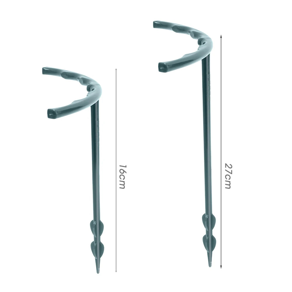Plastic Plant Support Pile Frame Greenhouse Arrangement Semicircle Fixed Rod Indoor Flower Plant Vine Climbing Bracket
