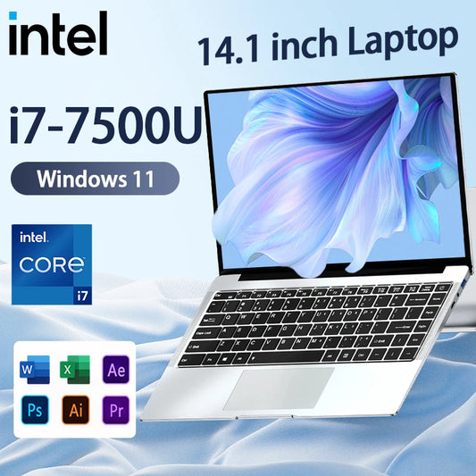 Intel Core i7-7500U Gaming-Laptop - 12GB/1TB/14,1 Zoll