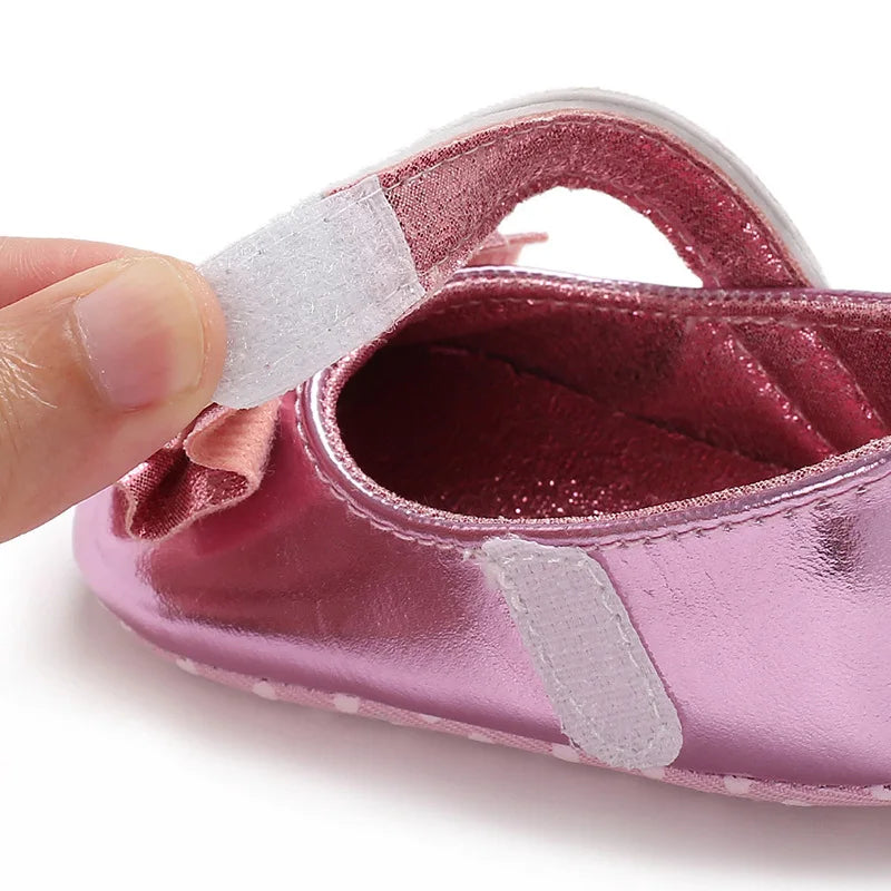 BabyStep Lauflernschuh Schleife - Weiche Sohle 10 Cm