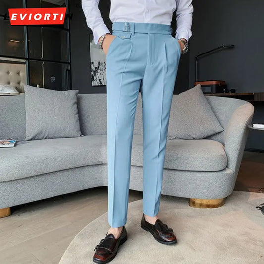 HUBEI B365 Slim Fit - Herren Polyester Hose Gr.29-36