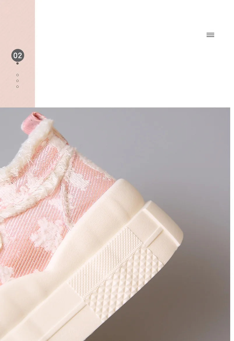 Womens Platform Sneakers White Tennis Shoes Woman Casual Low Top Fashion Chunky Canvas Sneakers 2025 New Spring Summer Trainers