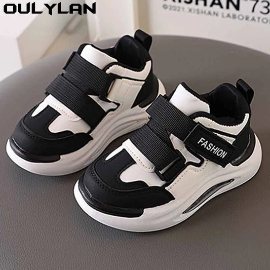 Kinder-Sneakers 2025: Dicke-Weiche-Sohle Klettverschluss - Air Mesh Collection