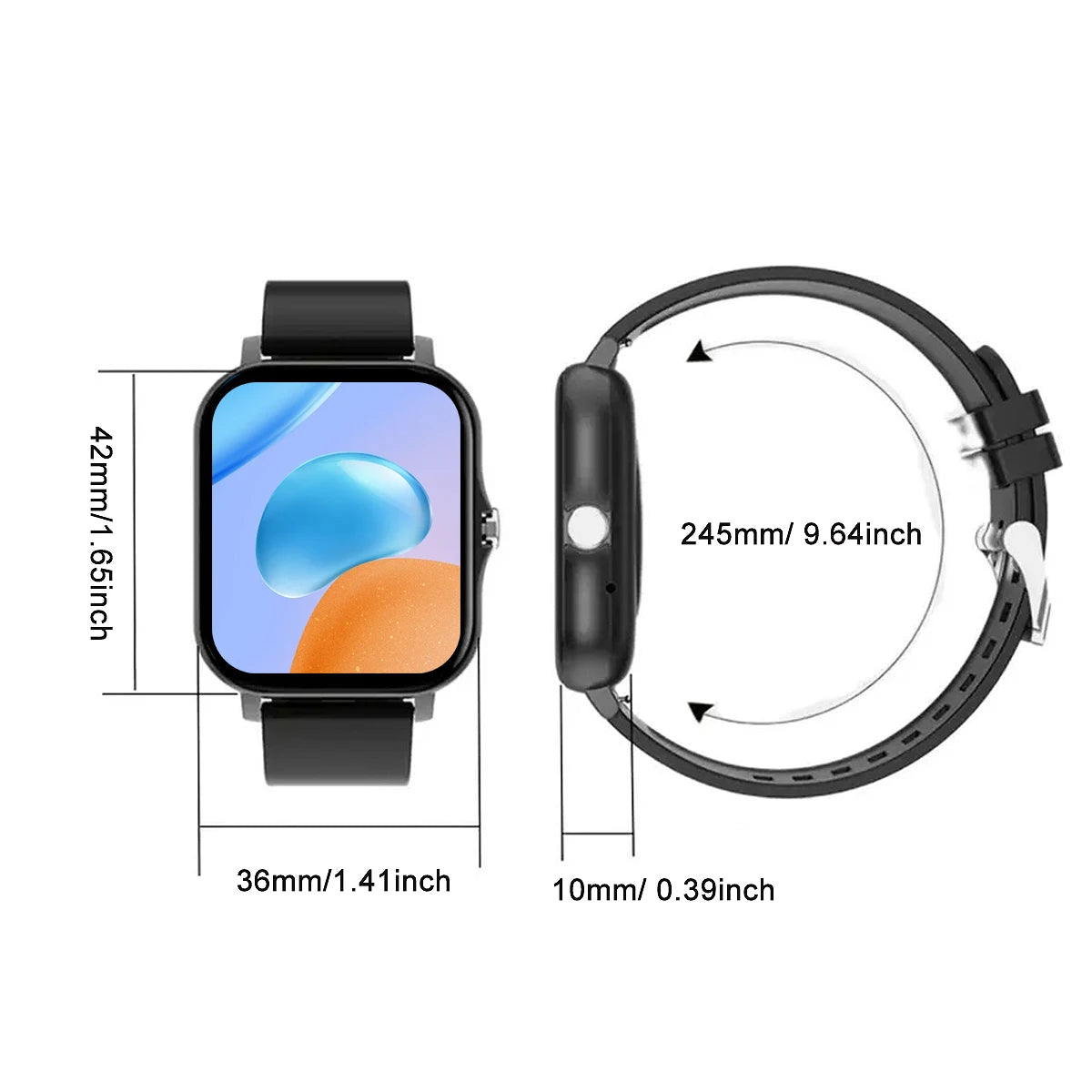 Smartwatch 2025: Outdoor Sports Wireless Calling - Multifunktional Herren Damen Sport Collection