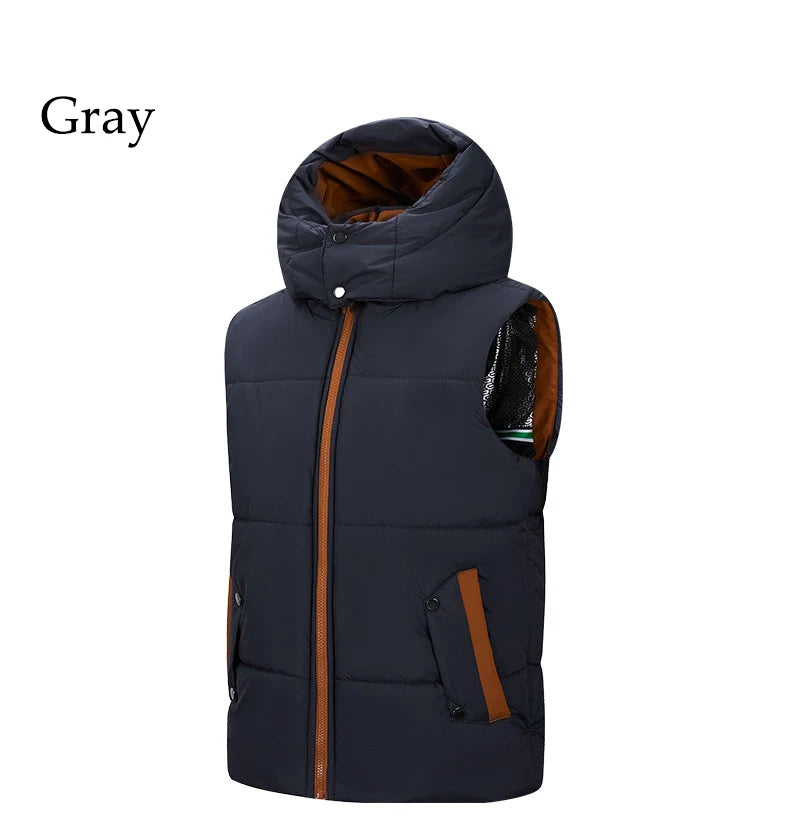 Ippolich Weste Winddicht - Kapuze, Gr. L, Polyester