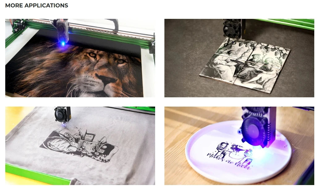 Lasergravur-Maschine 2025: NEJE Max 4 V2 Pro Laser Engraver 1000mm/s High Speed - 254DPI Precision Motorized Z-Axis Wood Acrylic Leather Collection