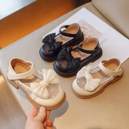 Mädchen Gehschuhe 2025 - Baby Mädchen Weiche Sohle Casual Schuhe - Frühling Herbst Schleife Runde Zehen Prinzessin Rutschfest