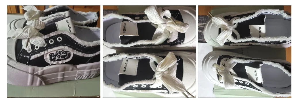 Womens Platform Sneakers White Tennis Shoes Woman Casual Low Top Fashion Chunky Canvas Sneakers 2025 New Spring Summer Trainers