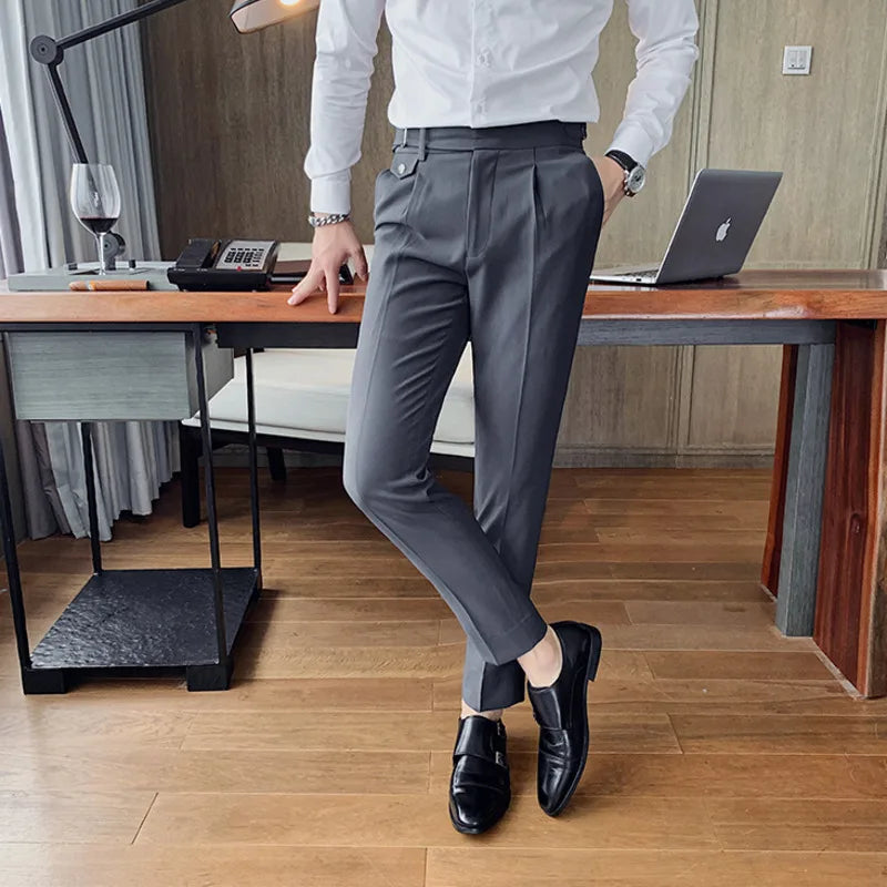 HUBEI B365 Slim Fit - Herren Polyester Hose Gr.29-36