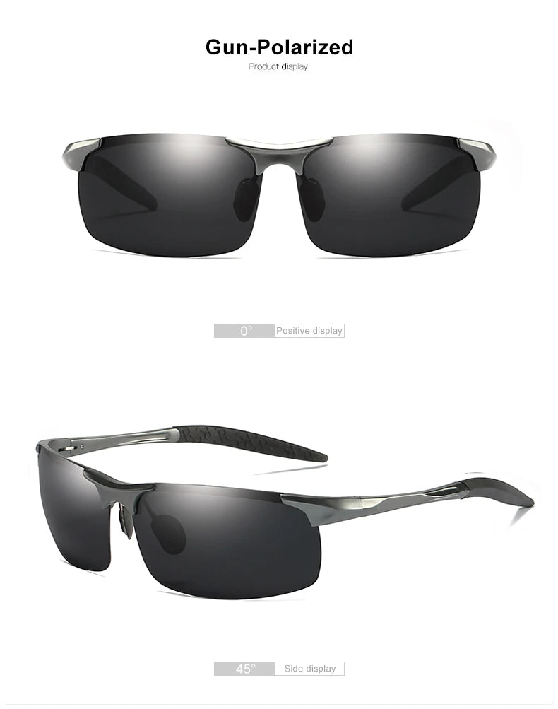CLLOIO Aluminum Photochromic Sunglasses