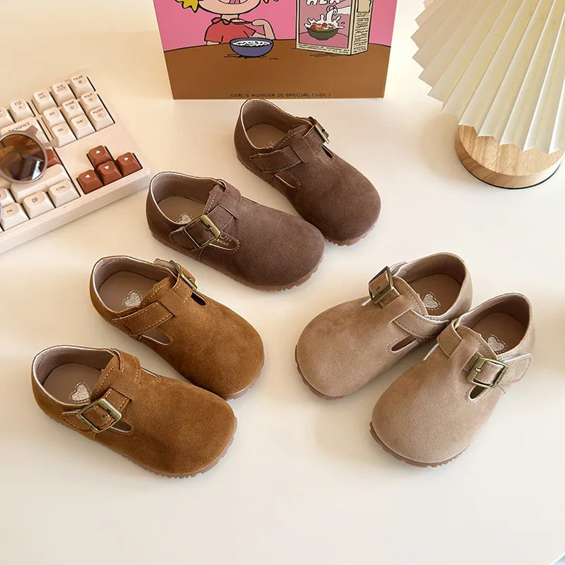 Kinder-Schuhe 2025: Birkenstock-Style Leather-Loafers - Baby Moccasins Collection