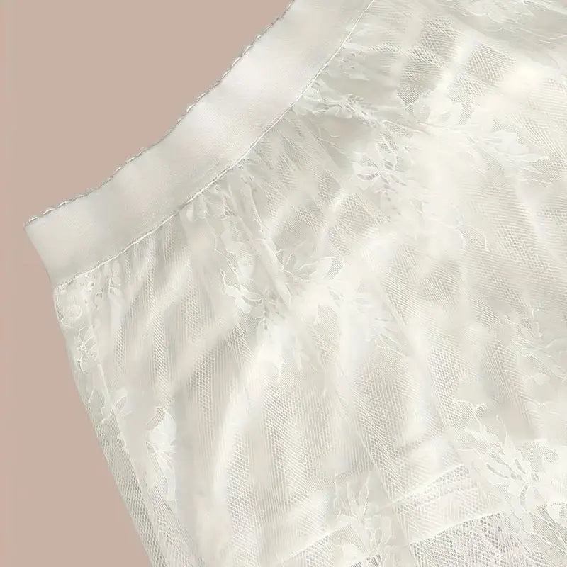 Eleganza Noir Spitzenkleid Gothic - Maxi Spitze S Bis XL